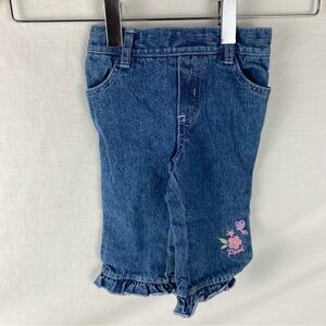 Vintage Disney Baby Winnie the Pooh Embroidered Denim Jeans 6–9 Months